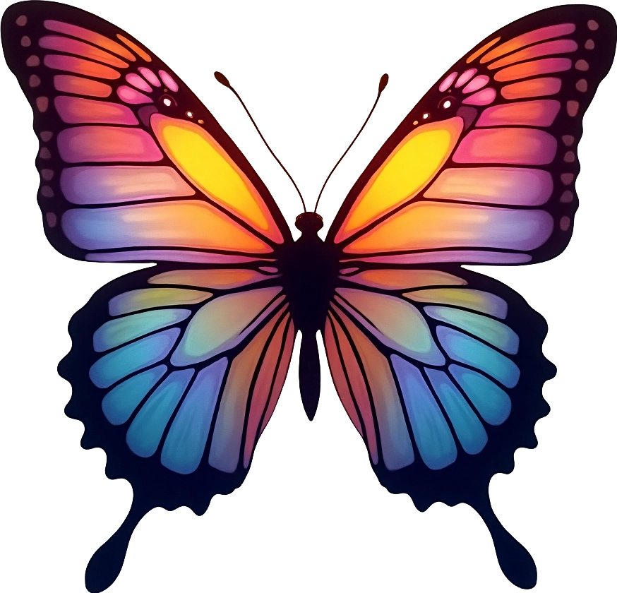 Vibrant Butterfly